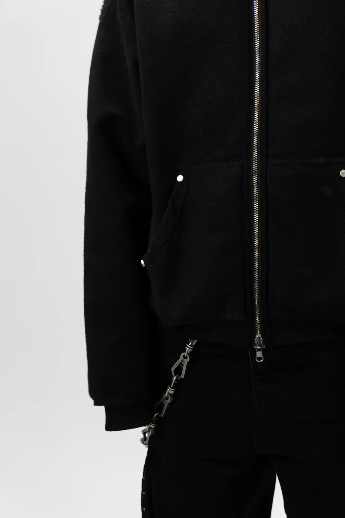 REVERSIBLE ZIPHOODIE