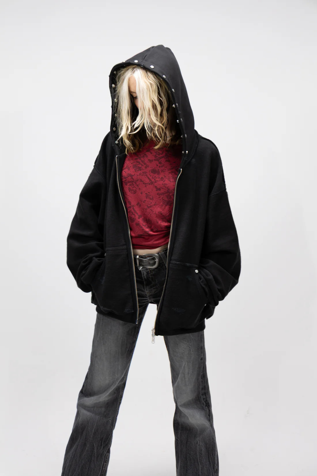 REVERSIBLE ZIPHOODIE