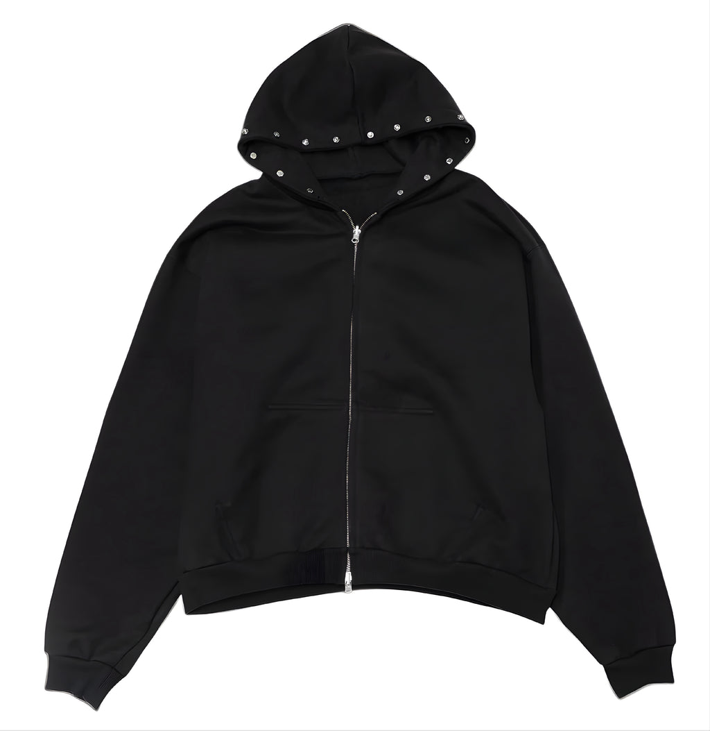 REVERSIBLE ZIPHOODIE